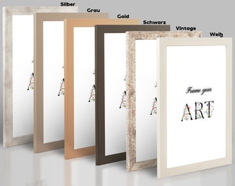 MODERN picture frame wall decoration, poster frame from Germany in many sizes A3 A4 30x40 40x60 50x70