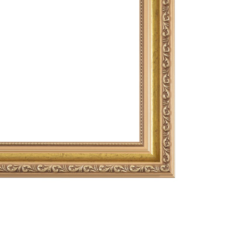 Cadre en bois de haute qualité PARIS Gold, cadre en bois véritable dans toutes les tailles 20x30, 30x40, 40x60, 50x70, 60x80, DIN A2, A3, A4, 30x30, 50x50 image 3