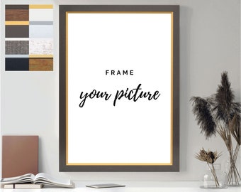 Modern picture frames GALLANT, frames in different colors and sizes from 10x15 to 80 x 100 cm