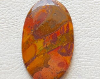 Natural Jasper Cabochon Gemstone 59x36x6 mm Jasper Gemstone Loose Cabochon Handpolished Stone 126 Crt