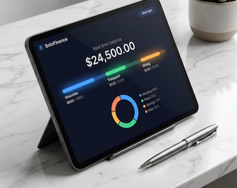 SoloFinance - App de presupuesto y seguimiento de gastos sin conexión / Seguimiento de ingresos / Finanzas personales / Descarga digital