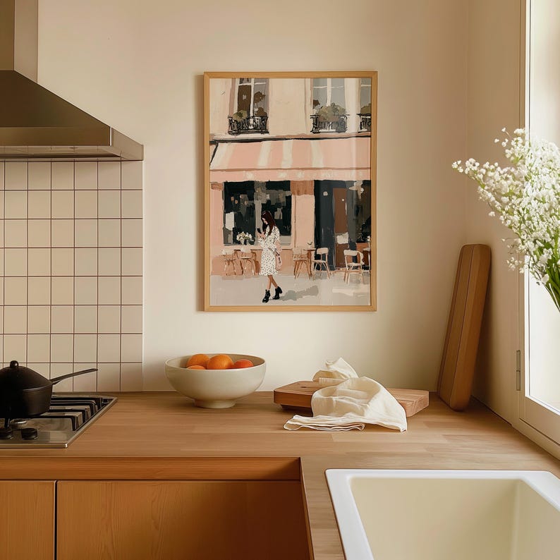 Contemporary Poster Art Print Living Room Wall Decoration Dining Room