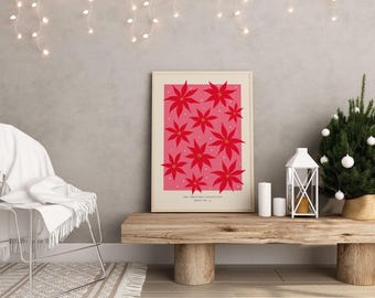 CHRISTMAS COLLECTION FOUR | Kitchen poster | Dining room poster | Hallway poster | Christmas poster | Illustration