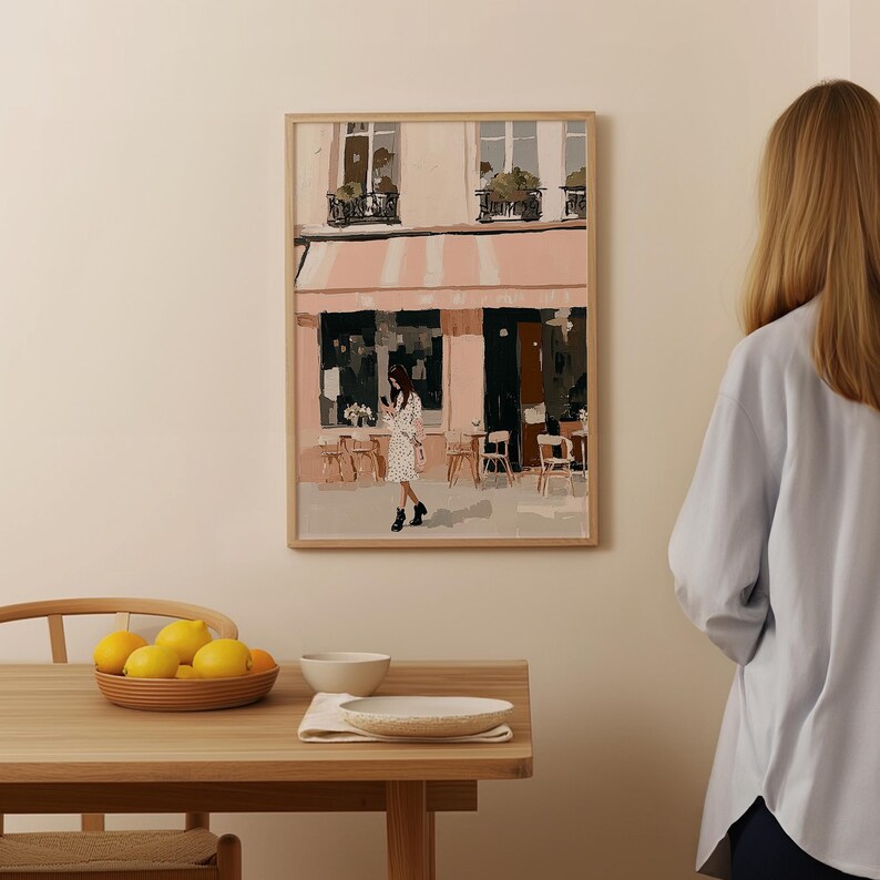 Contemporary Poster Art Print Living Room Wall Decoration Dining Room