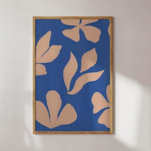 Blumen Poster | Kunstdruck Wohnzimmer | Wanddeko Esszimmer | Plakat Boho | Wandbild | Poster 40x50 | Modernes Bild | Geschenk zum Einzug