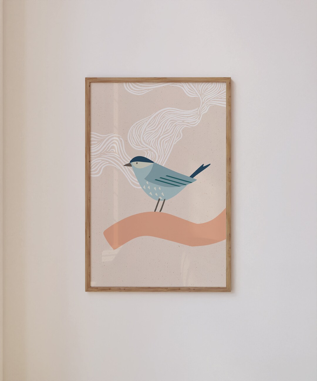 LITTLE BIRD Design Poster Illustration Posters Poster Etsy