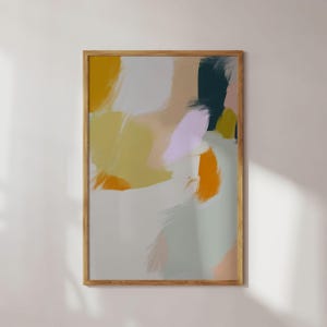 Abstract poster | Art print | Kitchen wall decoration | Dining room mural | Living room print | Colorful picture | Modern | Housewarming gift
