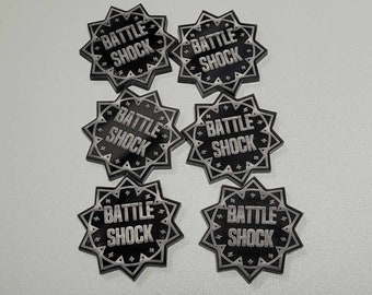 Battleshock Tokens | Onyx Edition 1 | 40k Tokens