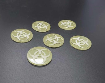 Contagion Tokens | Pack of 6 | 40k Tokens