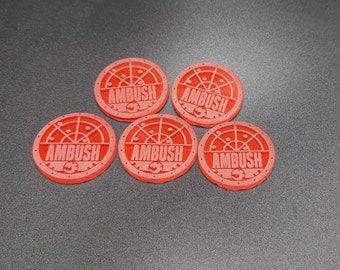 GSC Ambush Markers | Pack of 5 | 40k Tokens