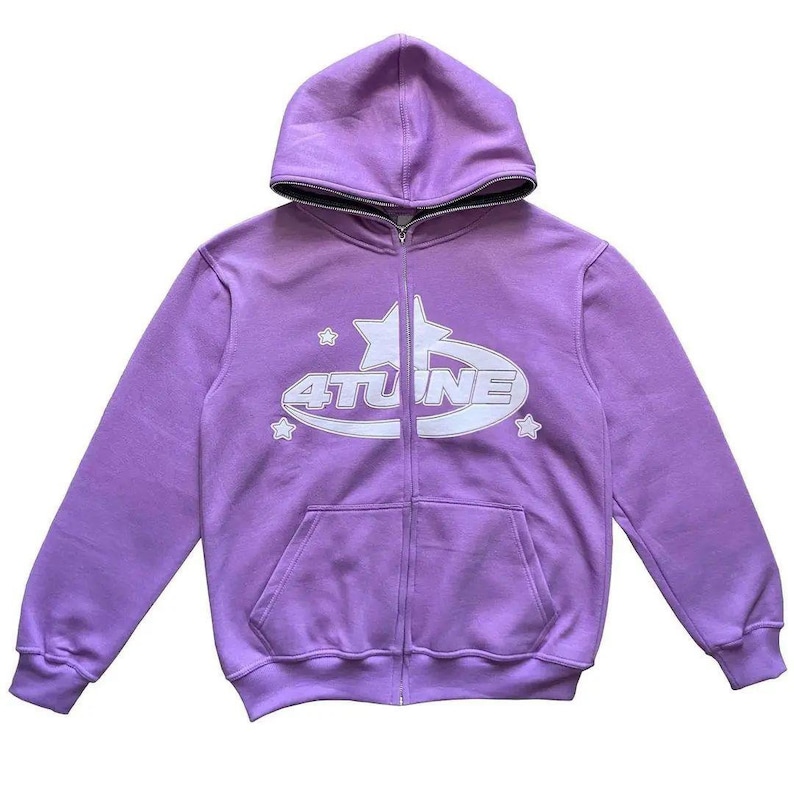 IMPROVED Y2K Retro Streetwear Star Zip up Hoodie - Etsy UK