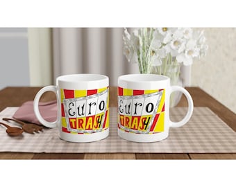 Eurotrash TV Show Mug – 90s Cult Comedy, Channel 4