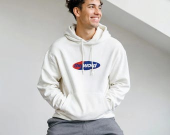 The Word Hoodie, 90s Cult TV Show, Unisex Heavy Blend Top