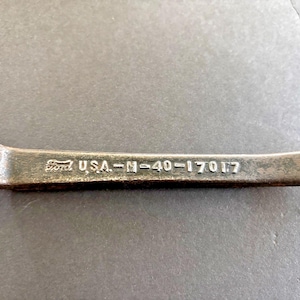 Vintage Wrench FORD USA Model T and Model A, Suitcase wrench