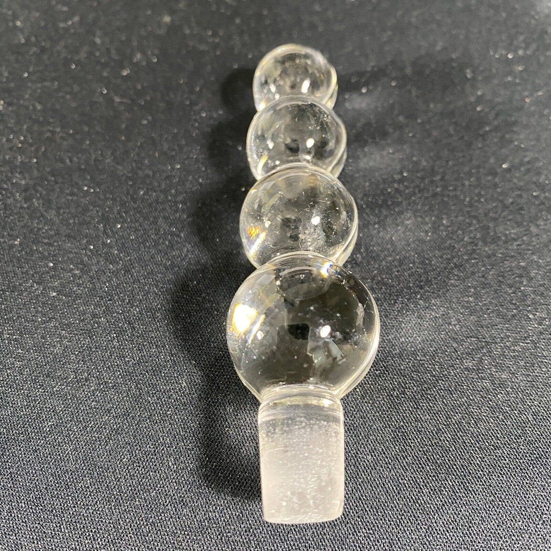 Vintage IMPERIAL Glass CANDLEWICK Perfume Bottle Decanter Stopper 4