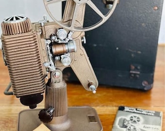 Vintage Kodascope Eight-33 Film Projector & Case - Eastman