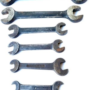 Vintage 1915? (6) Open End Wrenches  J. H. Williams, McCormick