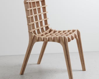 Plywood Chair - CNC files for cutting, dwg/dxf/cdr/svg/crv vector furniture | DIY