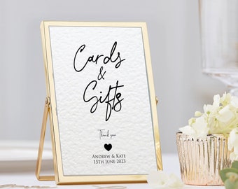 Personalised Cards And Gifts Wedding Sign Custom Wedding Reception Signs Wedding Stationary 4X6", 5X7", 8X10", 11X14" A6, A5, A4, A3, A2