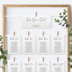 Cartões de plano de assento personalizados para casamentos Cartões de número de mesa personalizados impressos gráfico de assentos de casamento leve seu sinal de assento sinalização de casamento