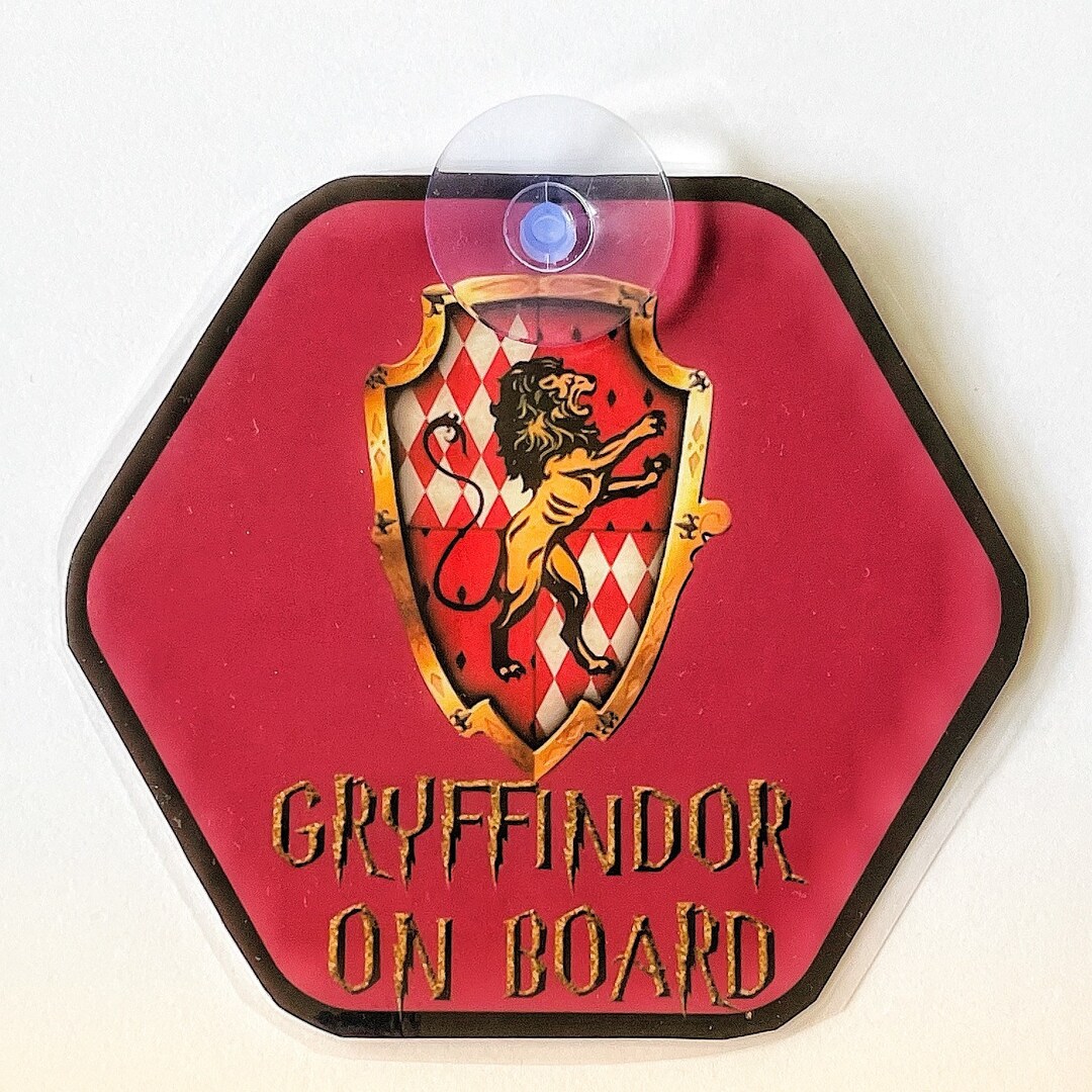 Harry Potter Car Sign, Baby on Board, Harry Potter, Wizard, Suction Sign, Car Sign, Stocking