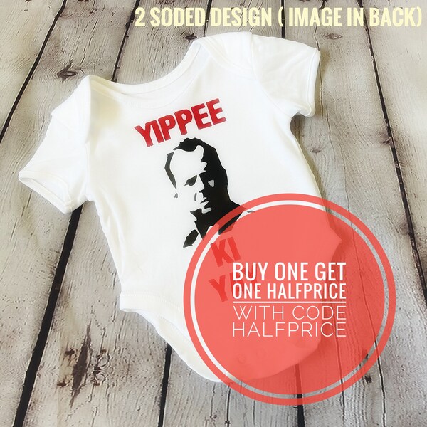 Die hard Baby grow, baby bodysuit, Christmas Movie, stocking filler, Baby Clothes,die hard, baby grow, Bruce Willis, Christmas baby grow