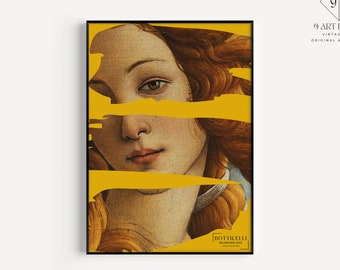 Botticelli Birth of Venus (detail) Poster (available framed or unframed)