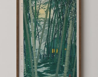犬塚泰水作「紫陽花」日本美術版画、木版画、ジクレー、版画、美術