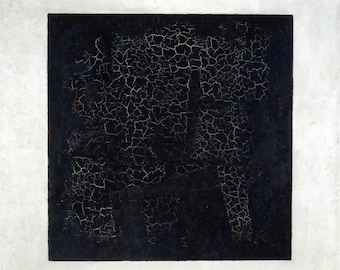 Kazimir Malevich — Black Suprematic | Suprematism Fine Art Print (1×1)