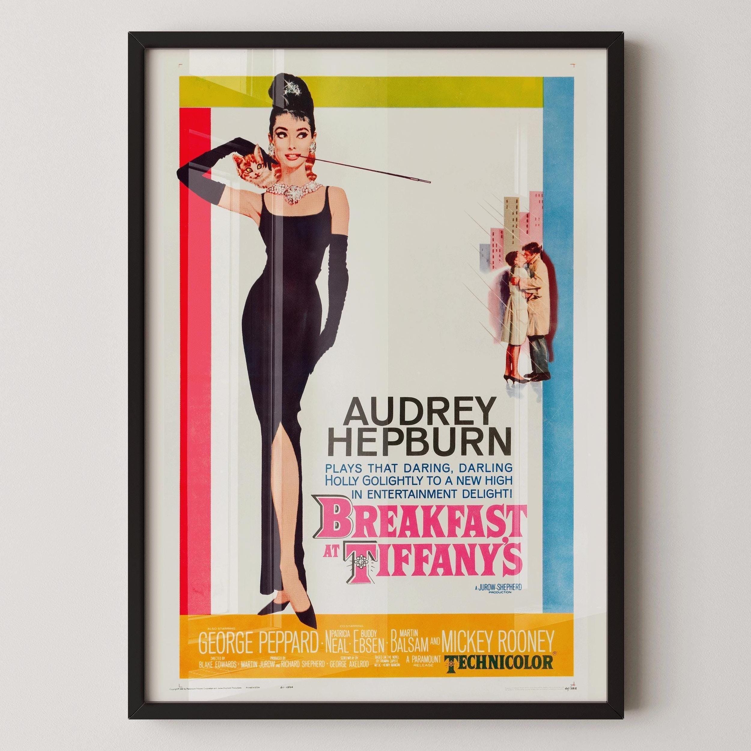 Breakfast At Tiffany's | The All-Time Classic Our Customer's Can't Get Enough of | Vintage Movie Poster (available framed or unframed)