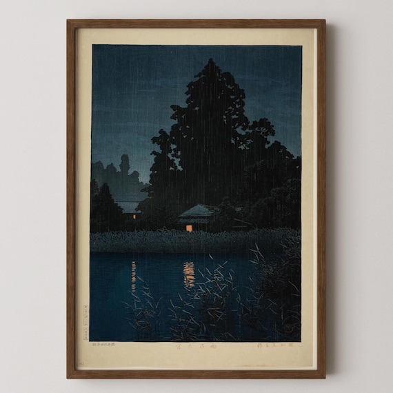 日本の袈裟写真集 Manteau de nuages kesa japonais Kawase Hasui Eight Views of Korea 1939 set of 8 posters