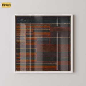 Paul Klee Abstract Art Print: Mid-Century Modern Home Decor