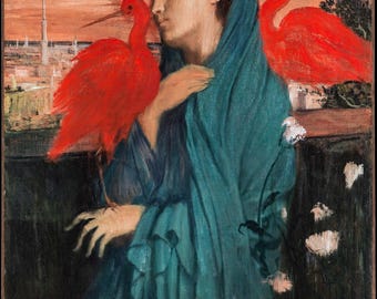 Edgar Degas — Íbis | Impressão de Belas Artes