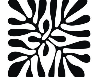 Impresión de hojas de Henri Matisse: Giclée de calidad de museo sobre papel de grabado