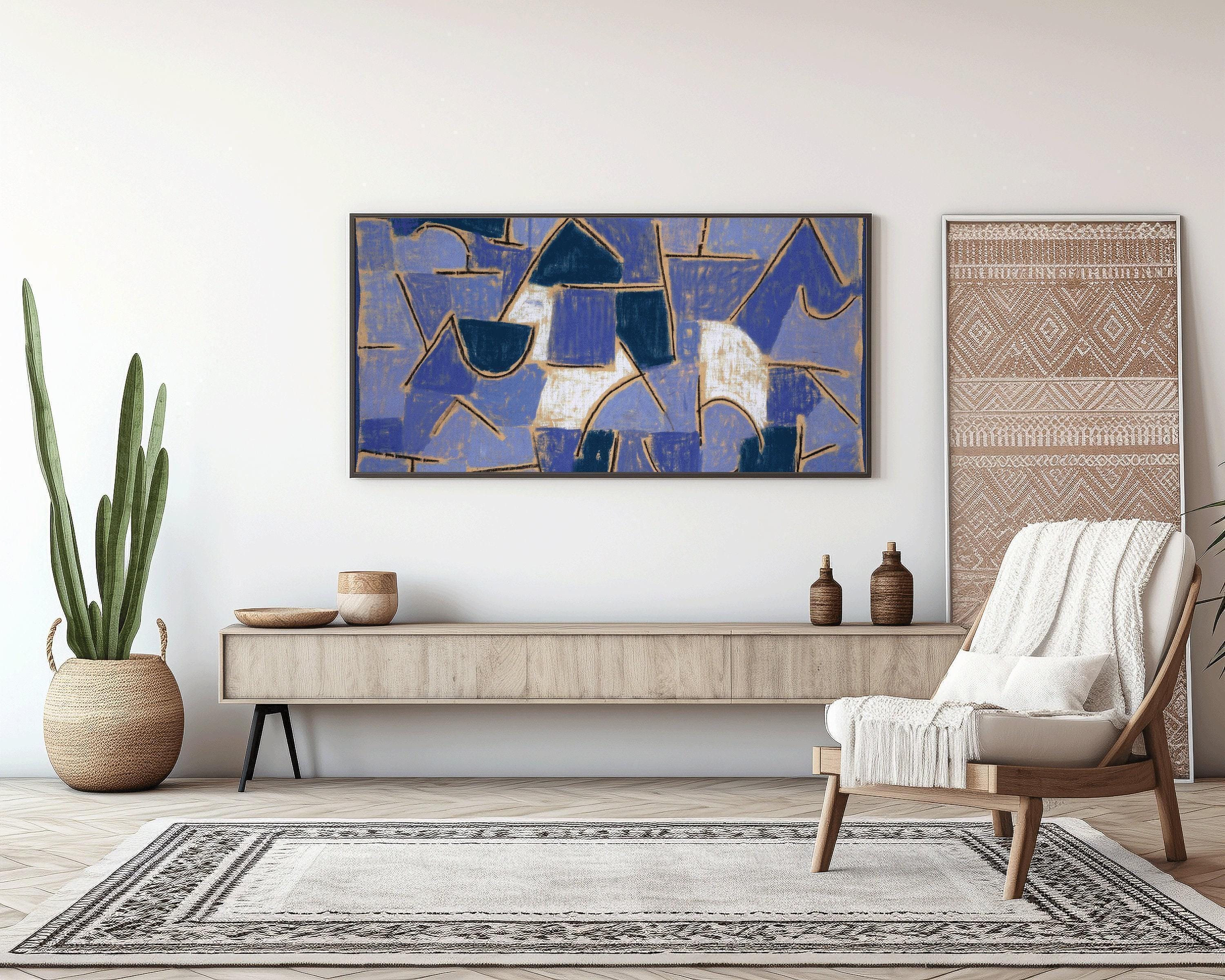 Paul Klee - Blue Night | Modern Abstract Wide Panoramic Art