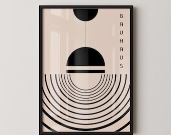 Bauhaus 'The Lamp' Art Print: Mid-Century Modern Giclée