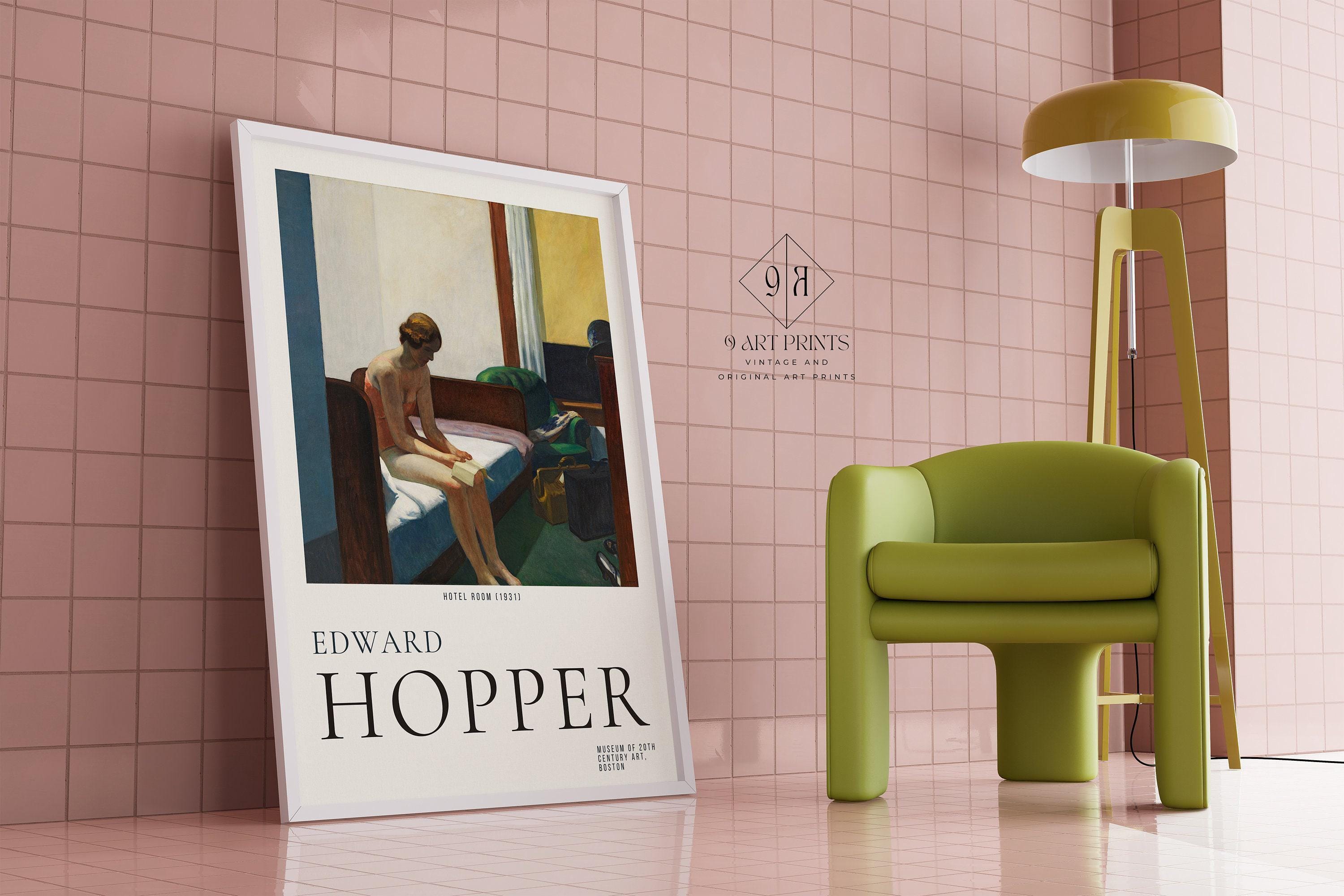 Edward Hopper - HOTEL ROOM | Famous Art (available