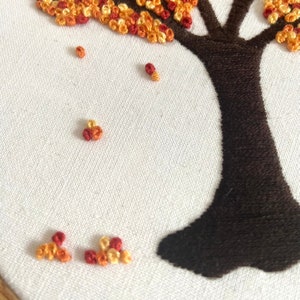 Fall / Autumn Tree Embroidery Pattern PDF/Digital Pattern image 4