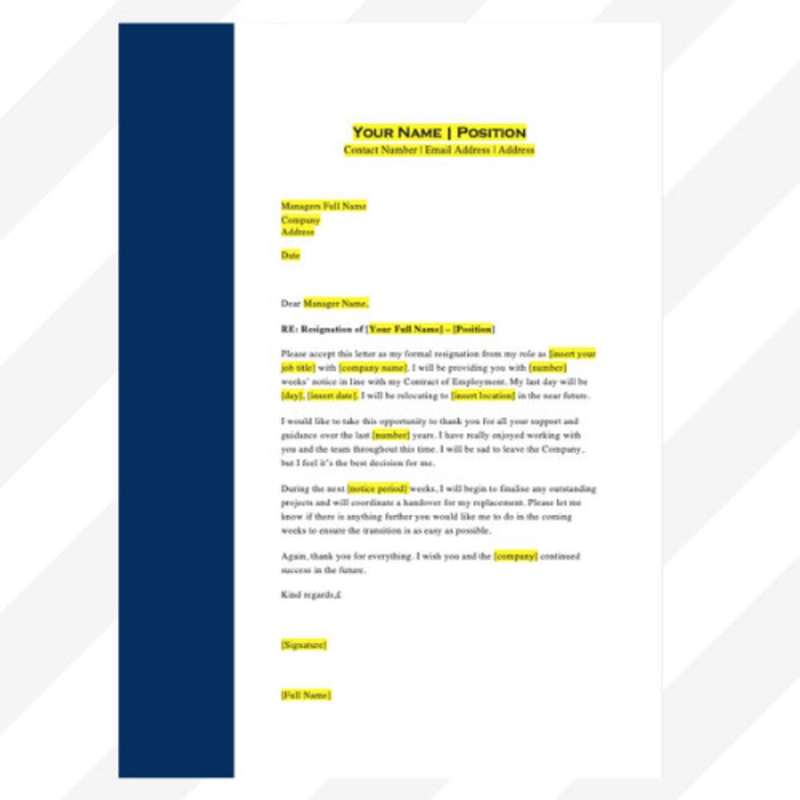 Resignation Letter Due To Relocation Template Professional Resignation resignation-letter-when-changing-careers-with-samples-2023-resumekraft