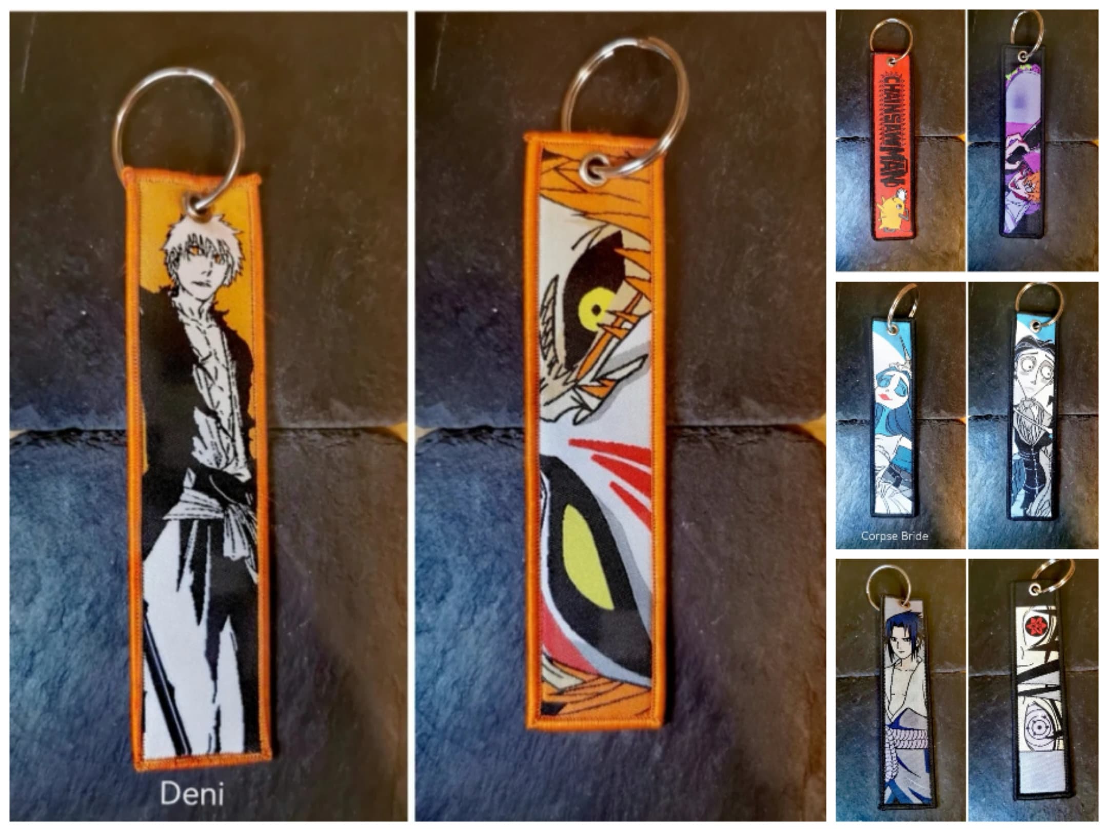 Bleach Anime Series Ichigo Kurosaki Characters Themed ID Holder Lanyard