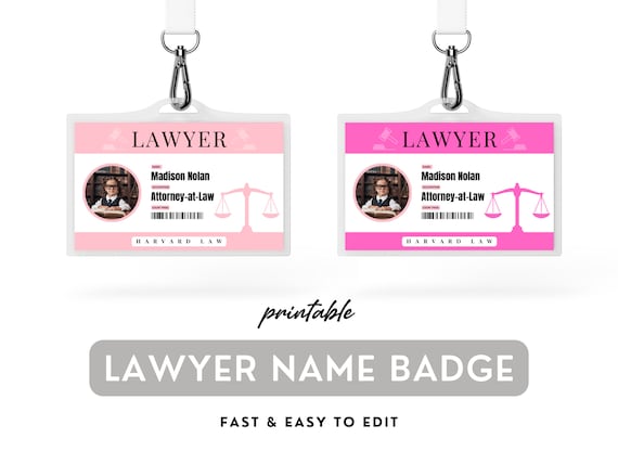 Lawyer Title Template