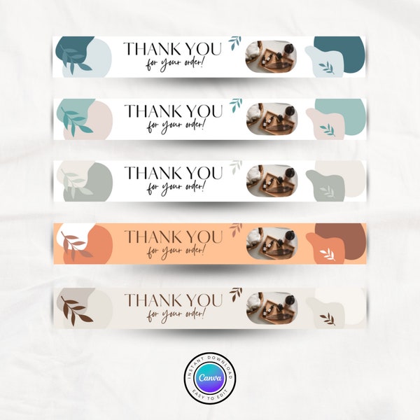 Order Receipt Banner for Etsy Shop