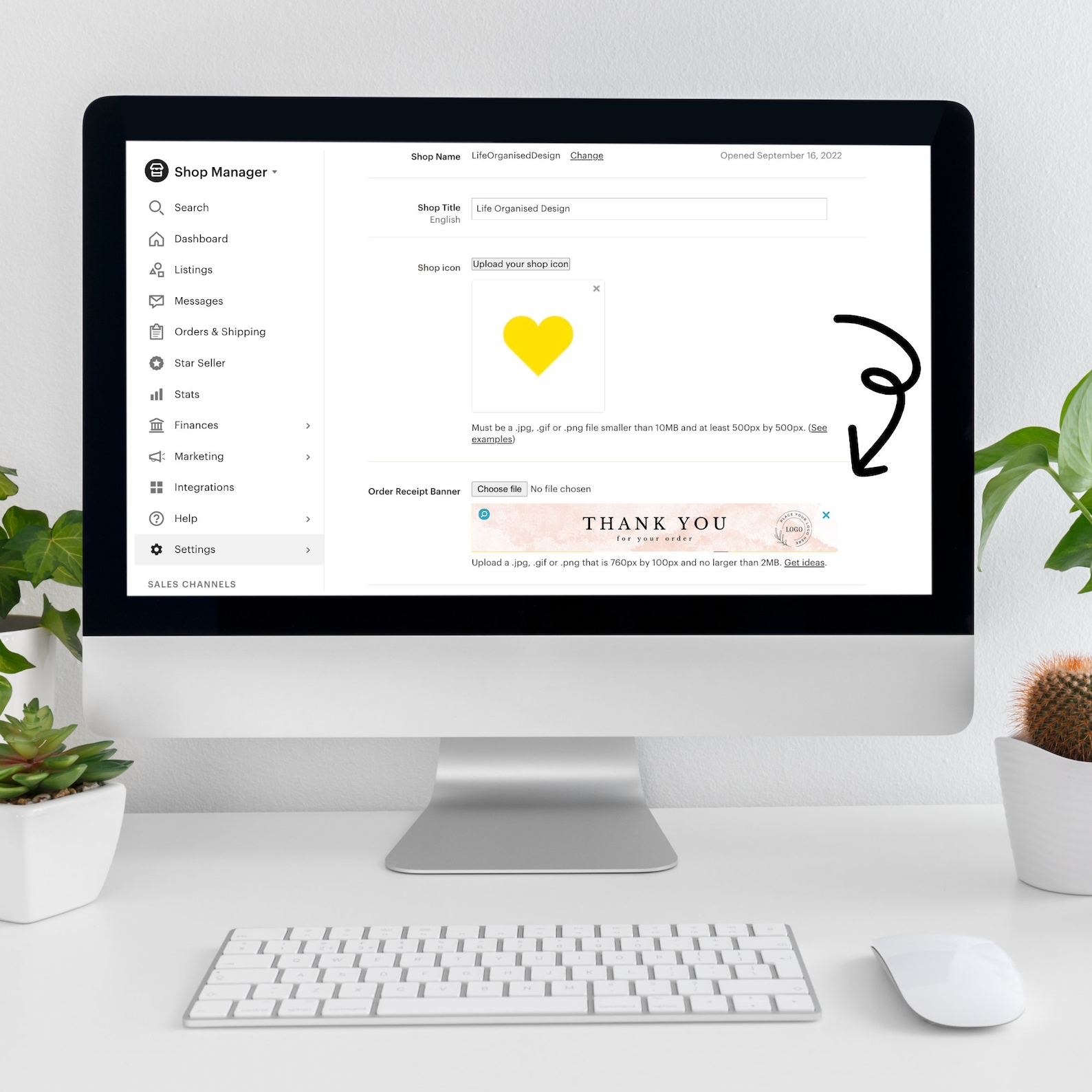 Etsy Shop Receipt, Etsy Receipt Banner Canva Templates, Etsy Order