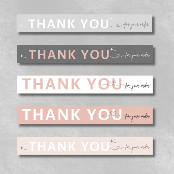 Editable Order Receipt Banner for Etsy shop