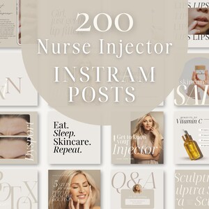 200 Nurse Injector Instagram Templates | Botox and Filler | Beauty ...