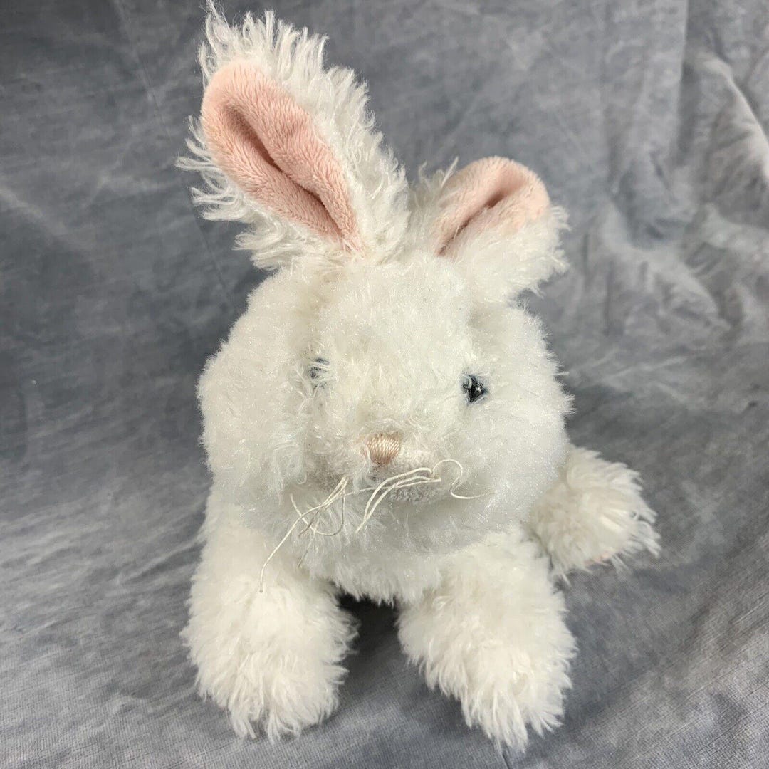 Ganz Webkinz HM392 Marshmallow Bunny Plush Stuffed Animal NO CODE Etsy Canada