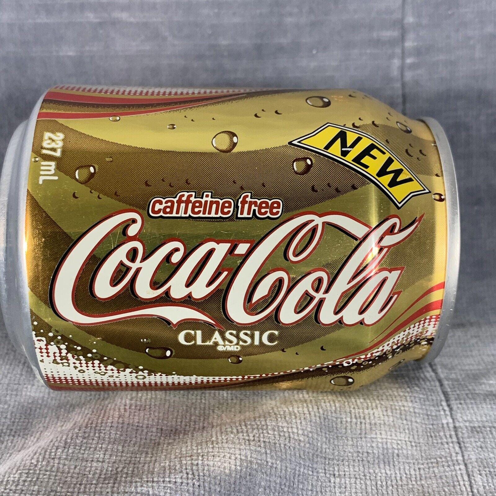 Vintage Caffeine Free Coca Cola Classic 237ml Gold Can 2004 - Etsy