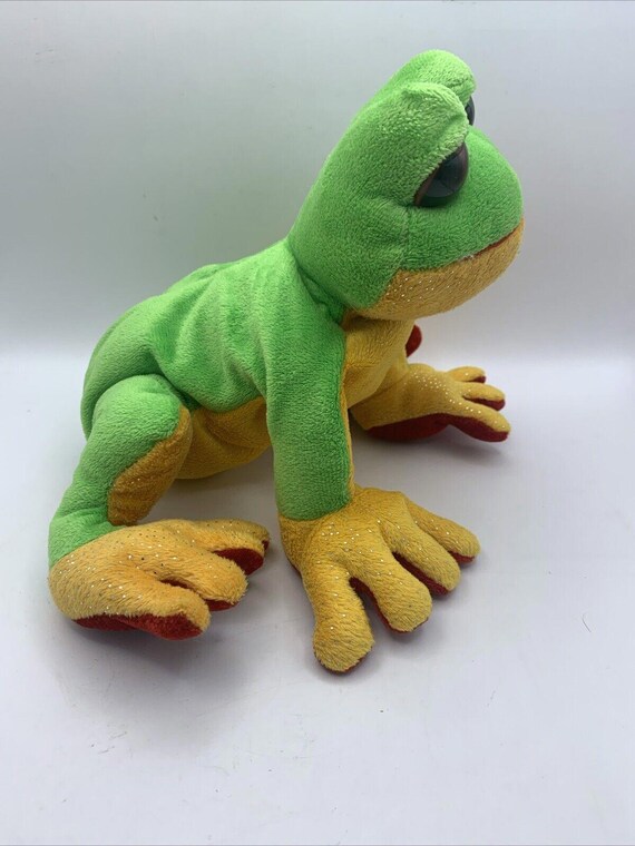 Webkinz Rare Manufacturers Error Wrong Tag Ganz Tree Frog Plush