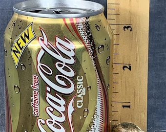 Vintage Caffeine Free Coca Cola Classic 237ml Gold Can 2004 - Etsy