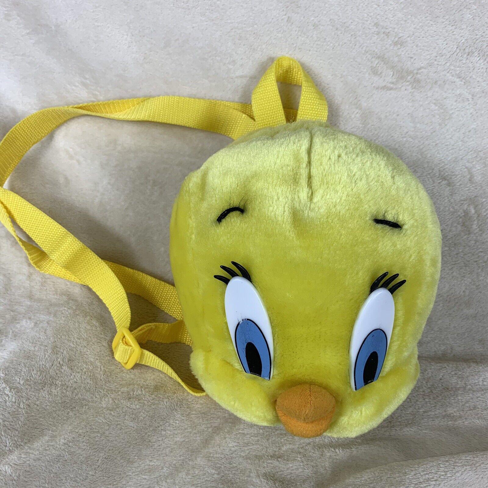 Vintage Tweety Bird Warner Bros Looney Tunes Plush Head 